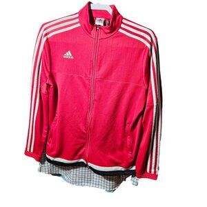 Adidas Red Climacool Track Jacket Womens XL